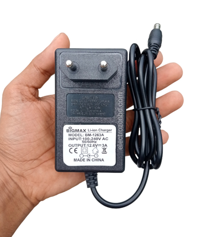 bigmax 12v 3A Lithium battery charger