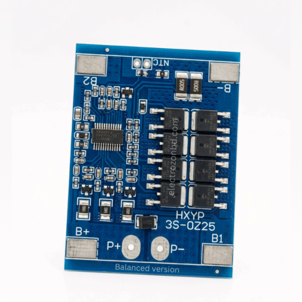 HXYP 3S-0225 25A BMS – 12V Li-ion Battery Protection Board with Balance