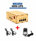 12,000mAh Mini UPS with V2.6 40W Circuit | Router, ONU & CCTV Backup with 12.6V 3A Charger Short Title Alternative 12,000mAh Mini UPS | V2.6 40W | 12.6V 3A Charger + 2 DC Cable ________________________________________ ✅ Short Description 12,000mAh Mini UPS built with an original V2.6 40W UPS circuit and a high-capacity 12,000mAh Li-ion battery pack, designed for reliable backup during load shedding. Ideal for WiFi Router, ONU, CCTV Camera and IP Camera, and comes as a complete combo with a Bigmax 12.6V 3A Li-ion Battery Charger and 2 DC Connect Cables. ________________________________________ ✅ Full WooCommerce Description 🔋 12,000mAh Mini UPS – Complete Backup Solution বিদ্যুৎ চলে গেলেও আপনার WiFi Router, ONU, CCTV Camera বা IP Camera চালু রাখতে তৈরি করা হয়েছে এই 12,000mAh Mini UPS। এতে ব্যবহার করা হয়েছে Original V2.6 40W Mini UPS Circuit এবং 12,000mAh Li-ion Battery Pack, যা লোডশেডিংয়ের সময় আপনার গুরুত্বপূর্ণ ডিভাইসের জন্য নির্ভরযোগ্য পাওয়ার ব্যাকআপ দিতে সাহায্য করবে। এই Mini UPS-টি একটি Complete Combo Package হিসেবে দেওয়া হচ্ছে। প্যাকেজের সাথে থাকছে Bigmax 12.6V 3A Li-ion Battery Charger এবং 2 টি DC Connect Cable, তাই প্রয়োজনীয় আনুষঙ্গিক জিনিসগুলো আলাদাভাবে কেনার প্রয়োজন নেই। ⚡ Key Features • 🔋 Battery Capacity: 12,000mAh Li-ion • ⚡ UPS Circuit: Original V2.6 40W Mini UPS Circuit • 🔌 Multiple DC Output: 5V / 9V / 12V / 12V • 📡 Suitable for: WiFi Router & ONU • 📹 Also Suitable for: CCTV Camera & IP Camera • 🔄 Automatic Backup: বিদ্যুৎ চলে গেলেও কোনো ধরনের রিসেট করবে না • 🔌 Charger Included: Bigmax 12.6V 3A Li-ion Battery Charger • 🔗 DC Connect Cable: 2 Pieces Included • 🏠 Use Case: Load Shedding & Home/Office Network Backup 📦 Package Includes 1 × 12,000mAh Mini UPS 1 × Bigmax 12.6V 3A Li-ion Battery Charger 2 × DC Connect Cable নোট: আপনার Router/ONU/CCTV/IP Camera-এর Voltage ও Current Requirement অবশ্যই UPS-এর Output-এর সাথে মিলিয়ে ব্যবহার করবেন। ________________________________________ 🔎 SEO-Friendly Tags 12000mAh Mini UPS, 12000mAh UPS, Mini UPS Bangladesh, Mini UPS BD, Router UPS, WiFi Router UPS, Router Backup UPS, ONU UPS, ONU Backup, CCTV UPS, CCTV Camera Backup, IP Camera UPS, Router ONU UPS, 40W Mini UPS, V2.6 UPS, V2.6 40W UPS, Mini UPS V2.6, 12V Mini UPS, 9V Mini UPS, 5V Mini UPS, Li-ion Mini UPS, Rechargeable Mini UPS, Load Shedding UPS, Internet Backup UPS, WiFi Backup, Home UPS, Office UPS, 12.6V 3A Charger, Bigmax Charger, Mini UPS Combo, ElectrozonBD